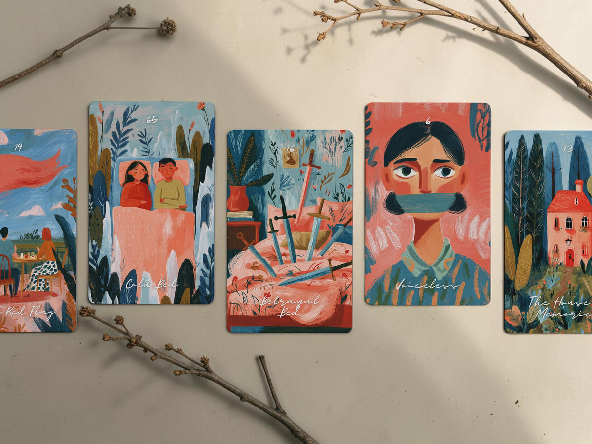 Toxic Love Oracle Deck: Relationship Clarity Cards • Limited First Edition