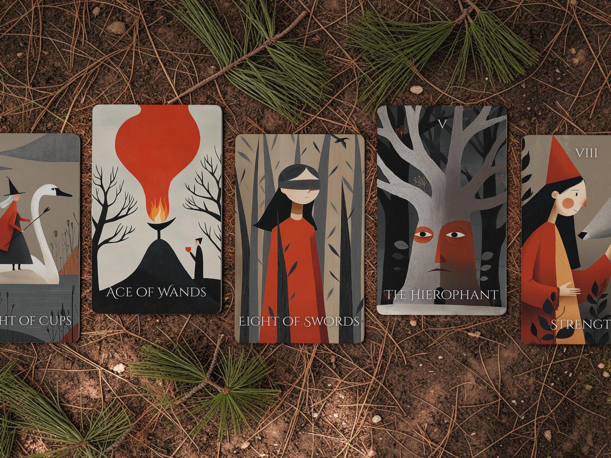 The Little Witch Tarot: Minimalist Rider–Waite Deck •  Limited First Edition