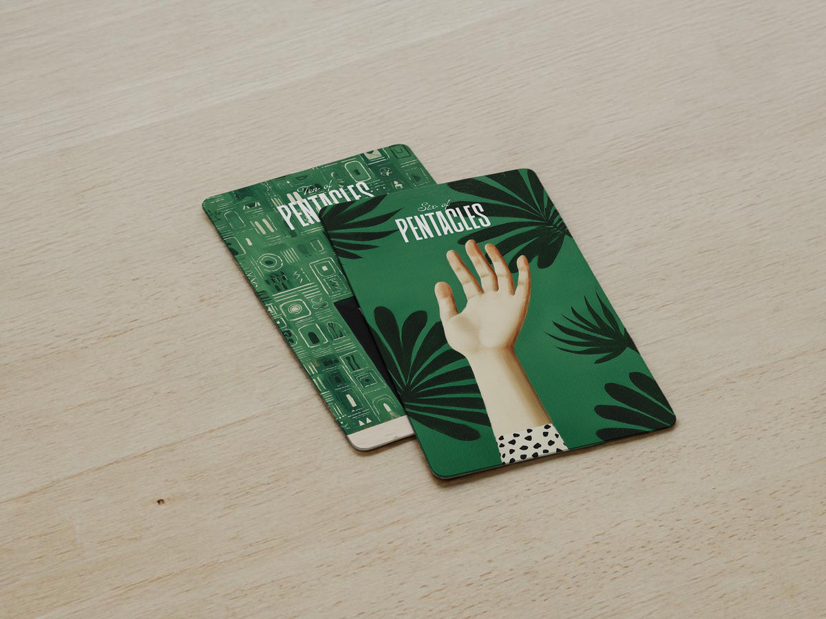 The Quiet Mind Tarot: Minimal Rider-Waite Deck for Intuitive Readings  • Limited First Edition