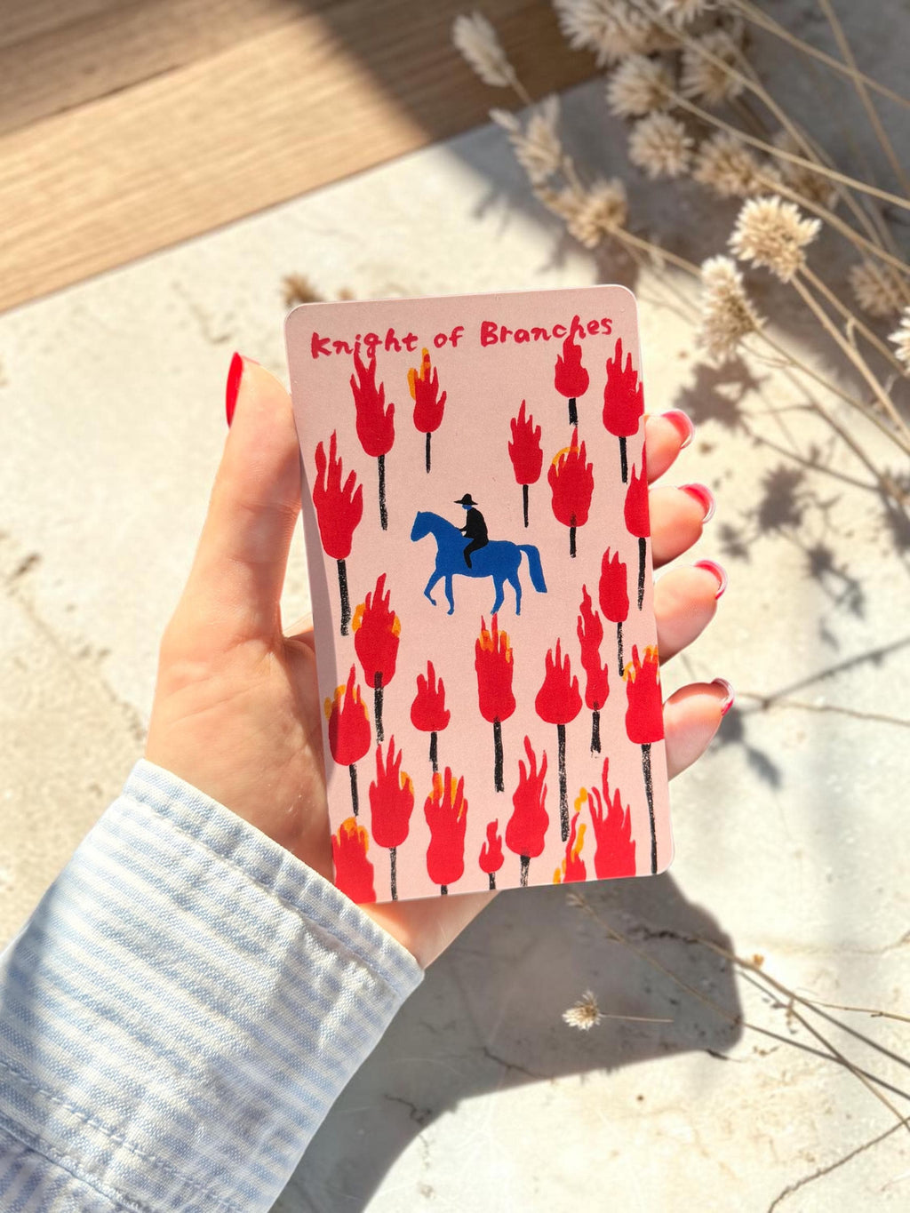 Hidden Bloom Tarot: Minimalist Rider–Waite Deck  • Limited First Edition