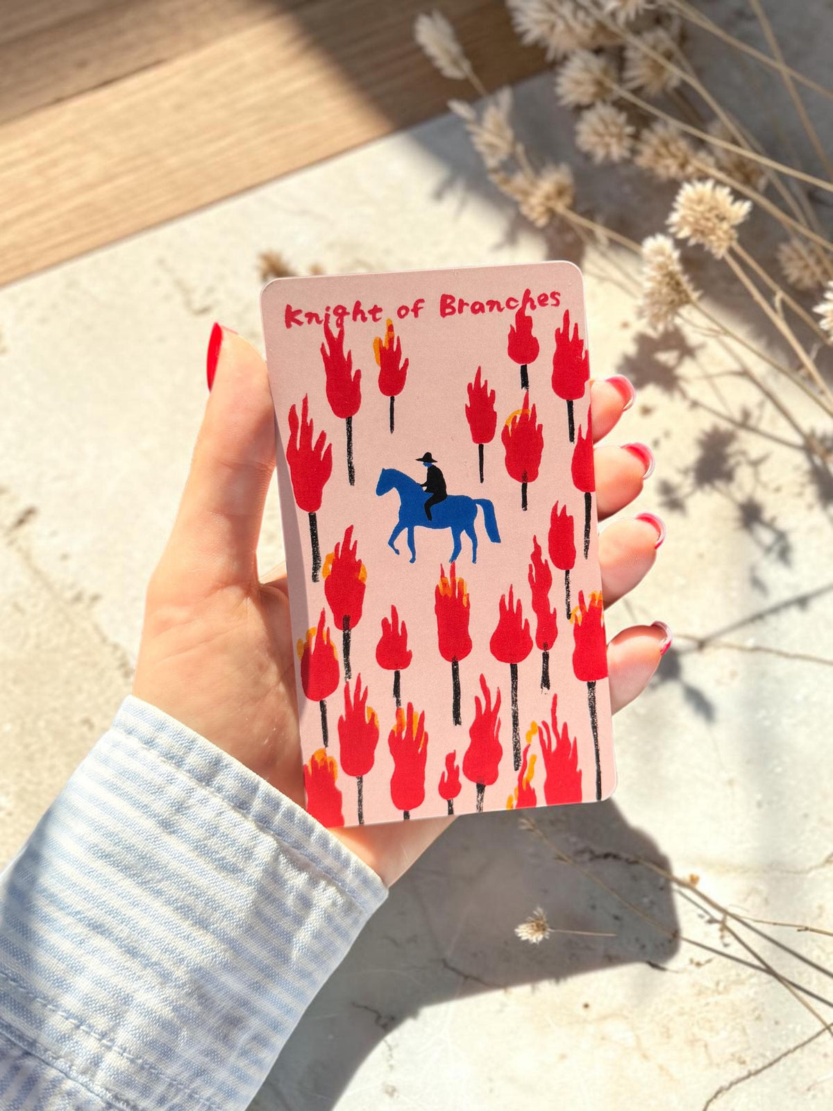 Hidden Bloom Tarot: Minimalist Rider–Waite Deck  • Limited First Edition