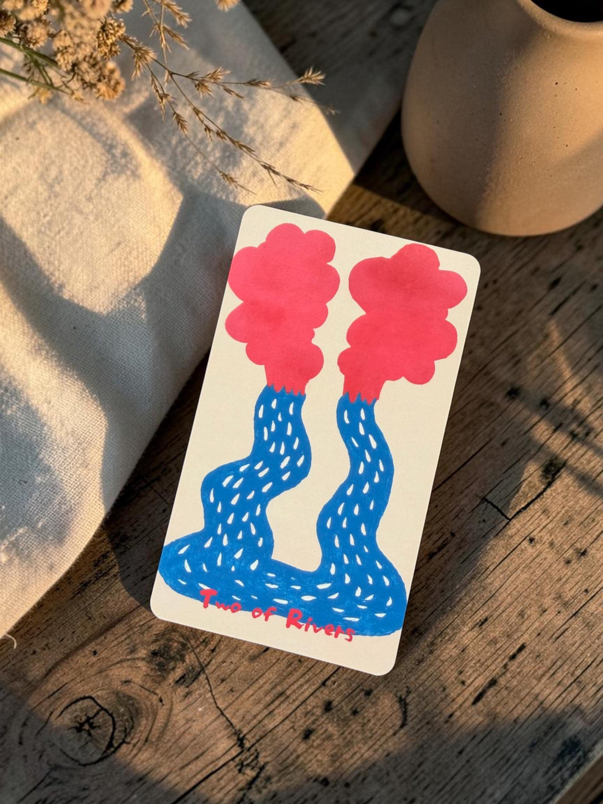 Hidden Bloom Tarot: Minimalist Rider–Waite Deck  • Limited First Edition