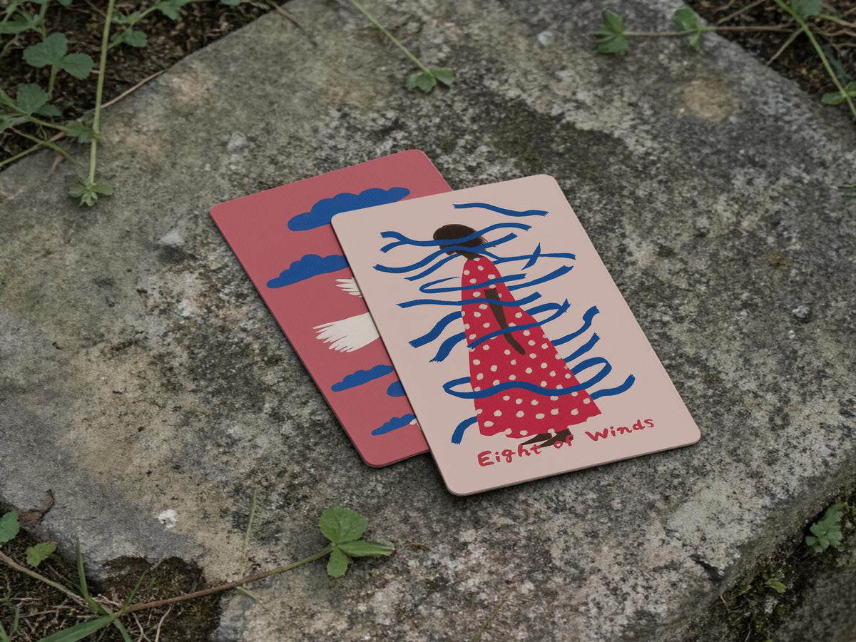 Hidden Bloom Tarot: Minimalist Rider–Waite Deck  • Limited First Edition