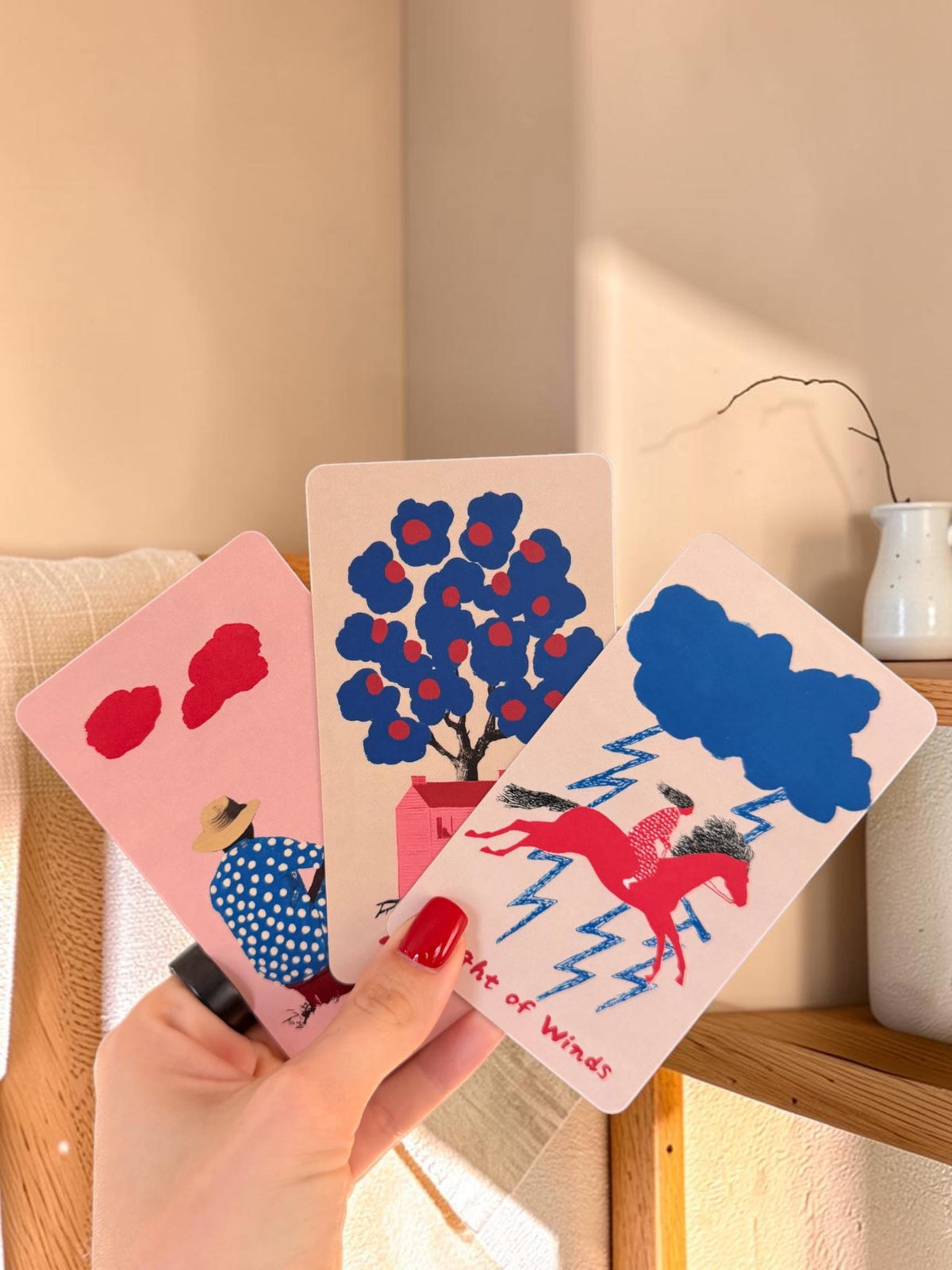 Hidden Bloom Tarot: Minimalist Rider–Waite Deck  • Limited First Edition