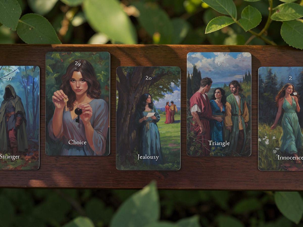Paths of Love Oracle Deck: Relationship Cards, First Edition