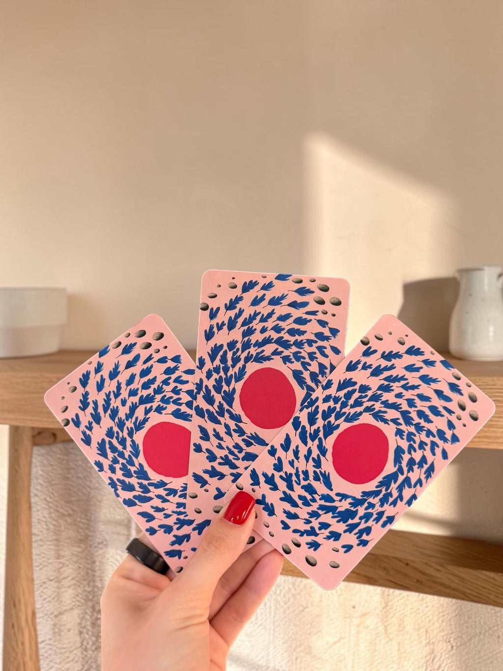 Hidden Bloom Tarot: Minimalist Rider–Waite Deck  • Limited First Edition
