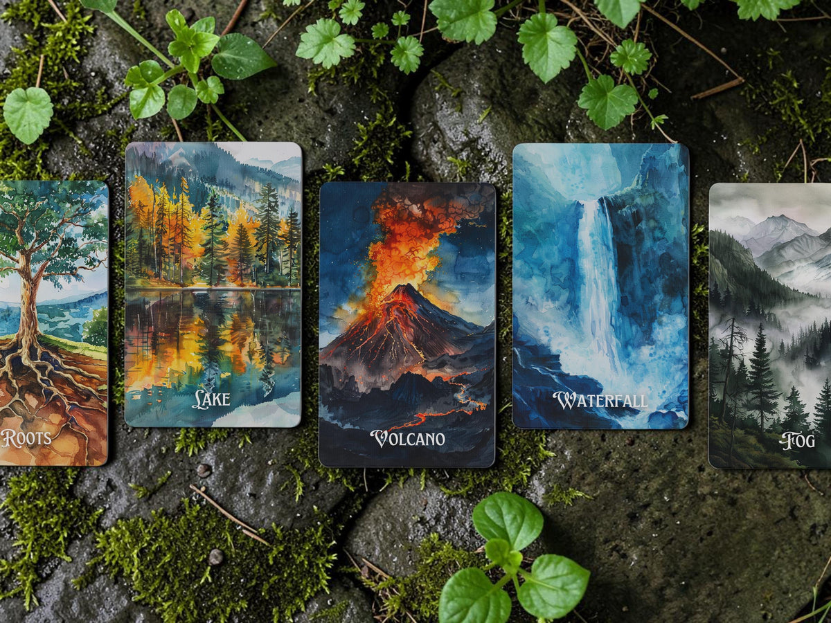 Forces of Nature Tarot Deck – Alternative Intuitive System,  Limited Edition