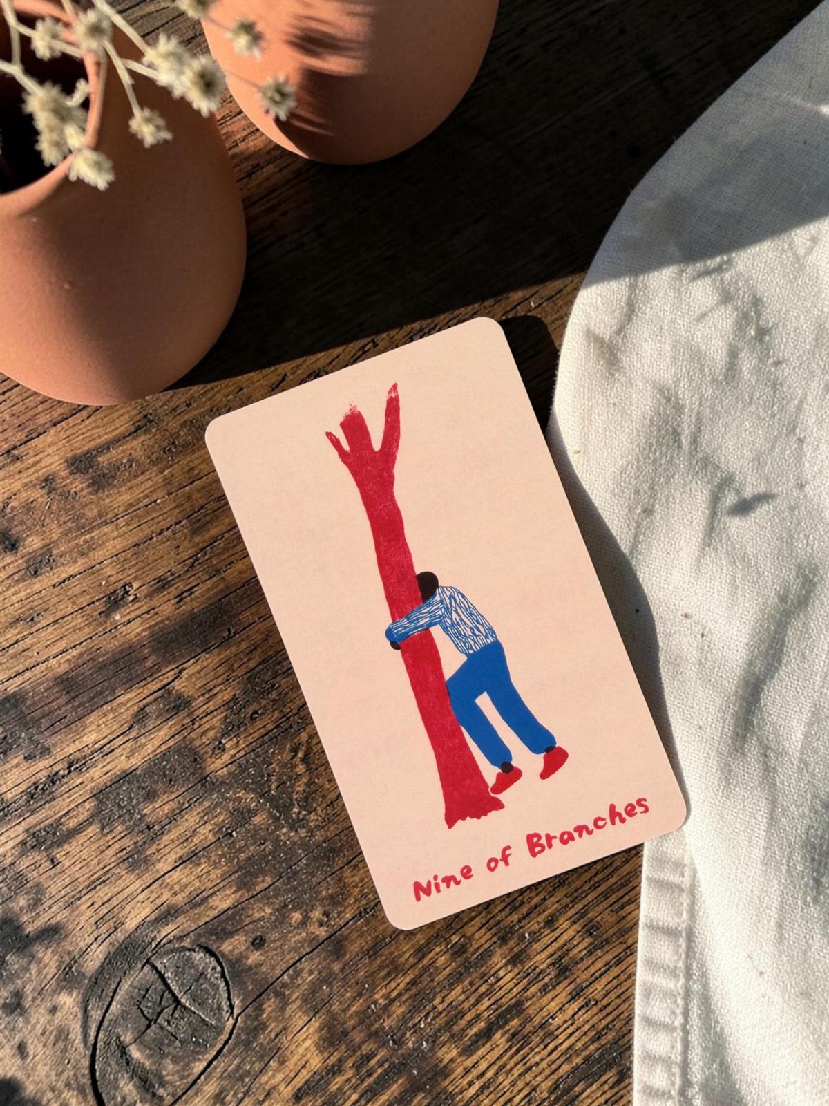 Hidden Bloom Tarot: Minimalist Rider–Waite Deck  • Limited First Edition