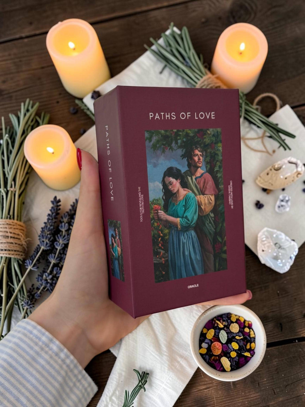 Paths of Love Oracle Deck: Relationship Cards, First Edition